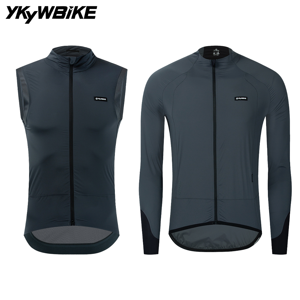 Mountain Biking Vest - YKYWBIKE Cycling Windbreak with 2-way YKK