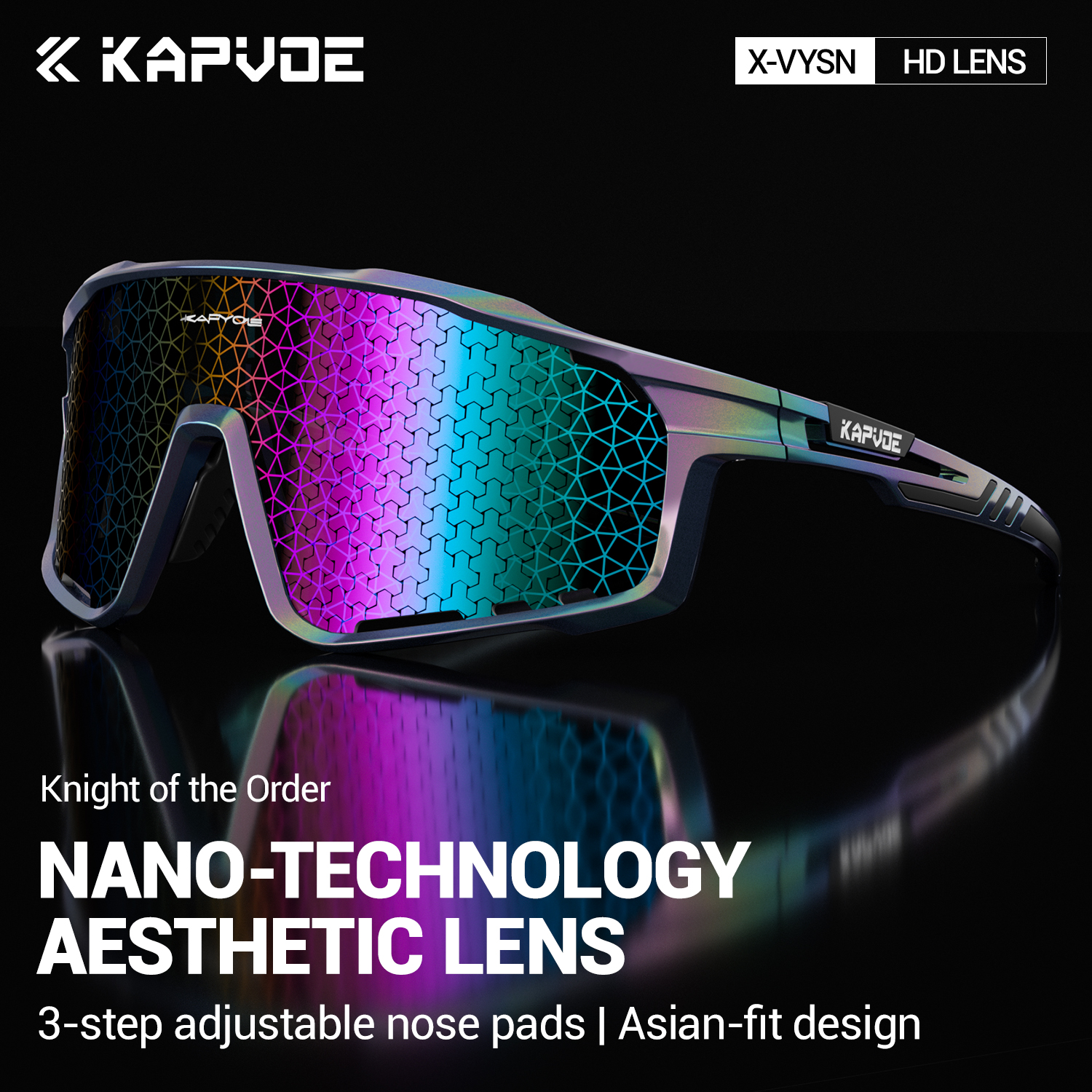 Mountain Biking Goggles - KAPVOE Nano Lenses Cycling Glasses Fashion