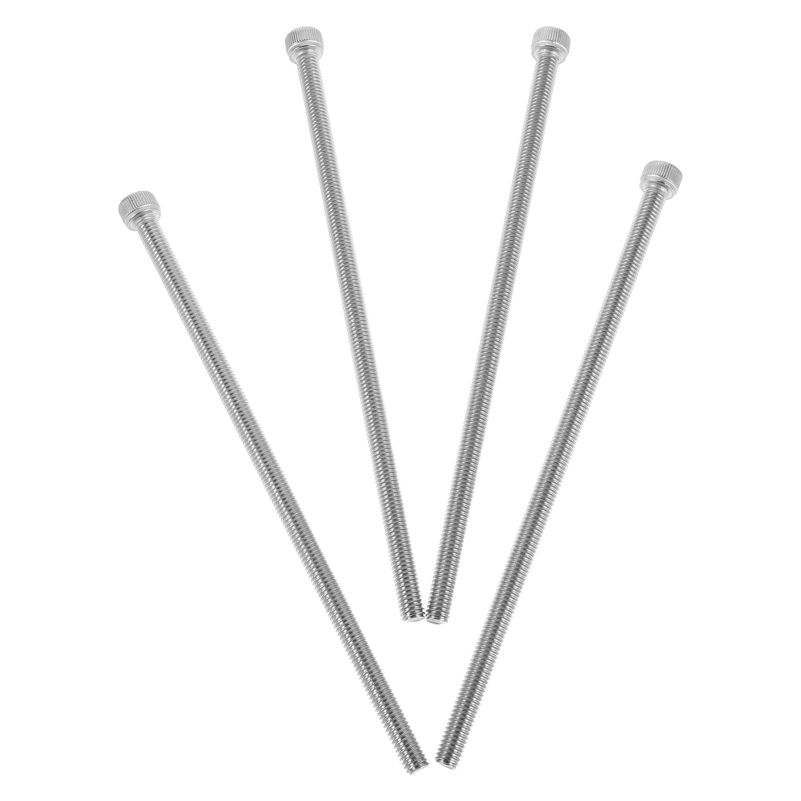 Handlebar Riser Stem - 4Pcs Bike Stem Riser Long Screws