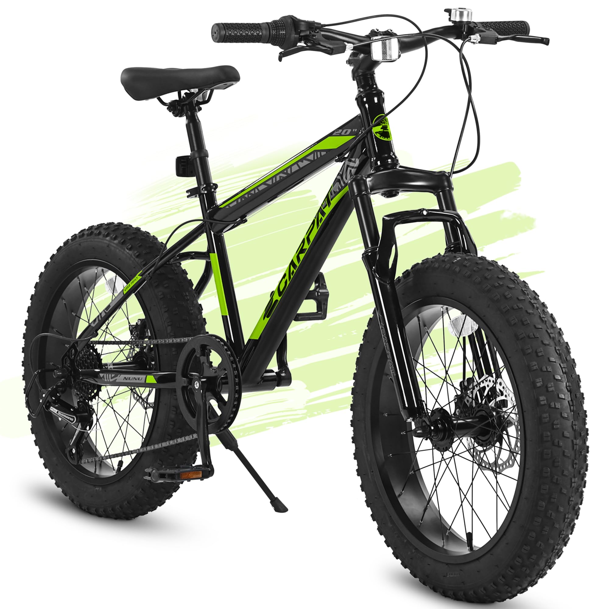 Mountain Biking Youth - Kids Bike with Training Wheels Adjustable
