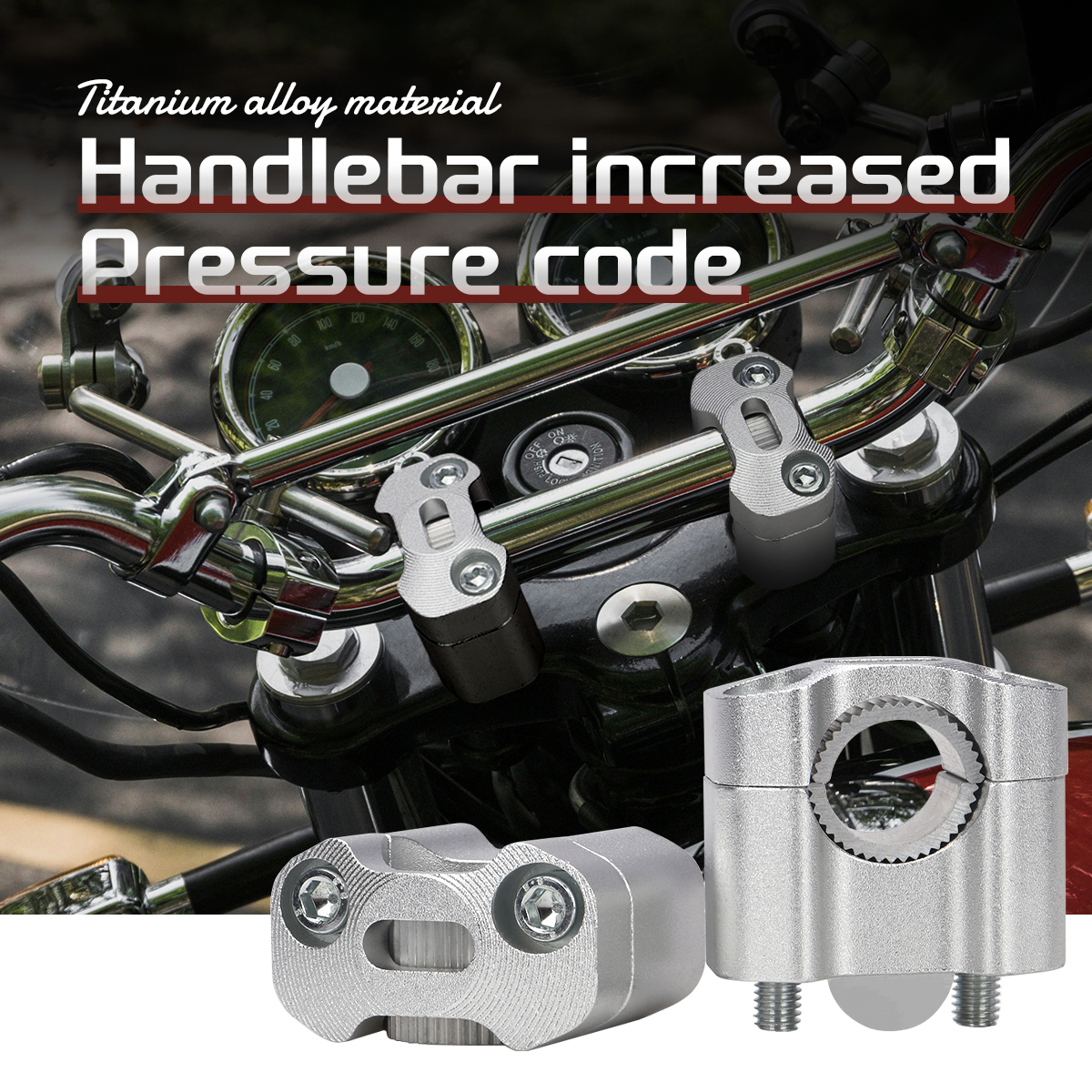 2pcs Motorcycle Modification A - огляд і ціна Handlebar Riser Stem