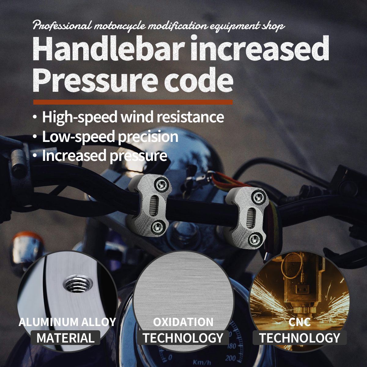 2pcs Motorcycle Modification A - огляд і ціна Handlebar Riser Stem