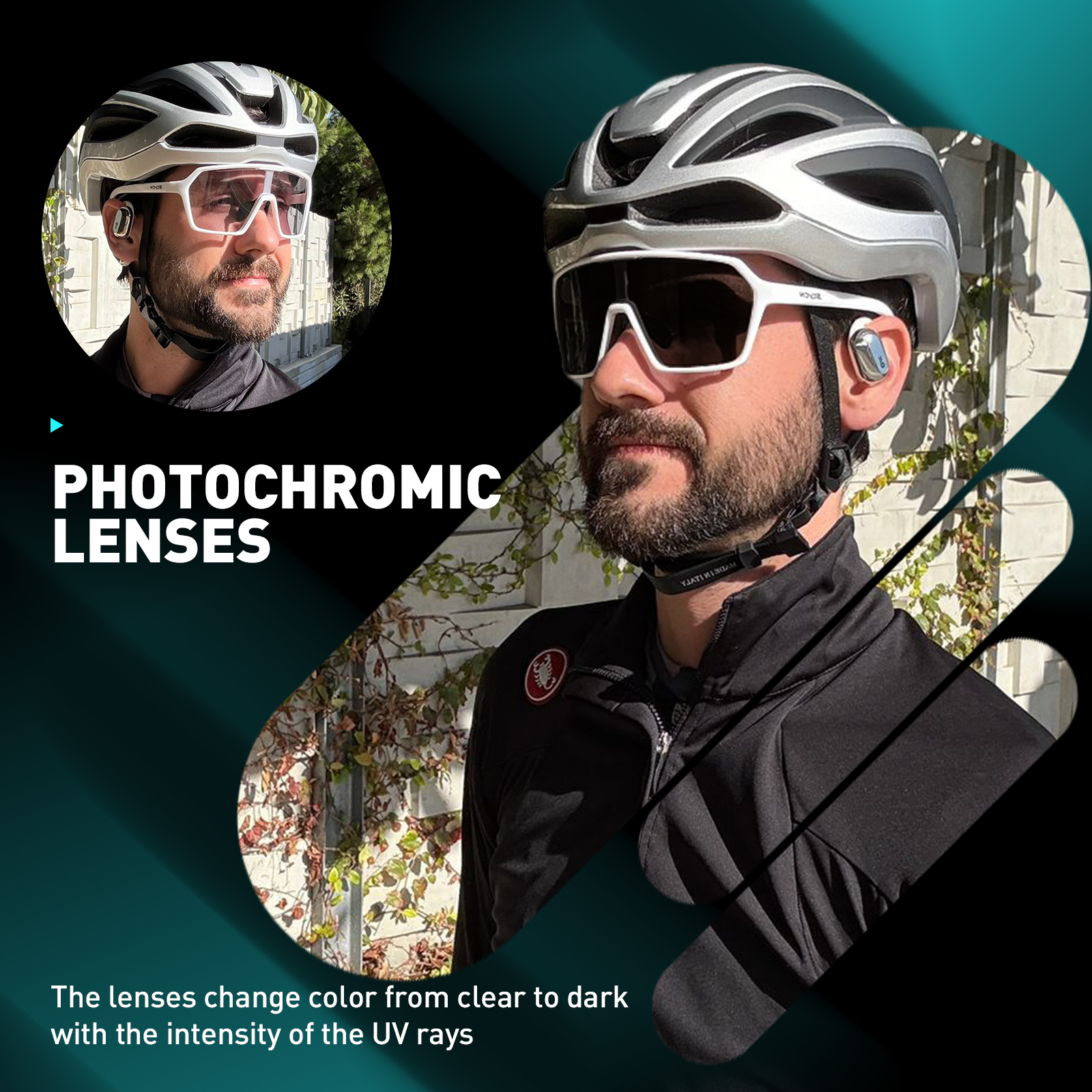 SCVCN Hot Cycling Photochromic - огляд і ціна Mountain Biking Goggles