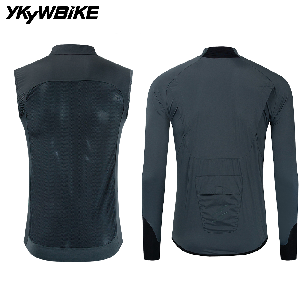 YKYWBIKE Cycling Windbreak wit - огляд і ціна Mountain Biking Vest