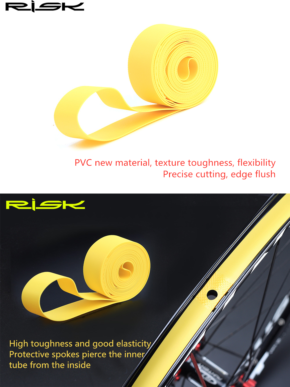 2pcs RISK Bicycle Rim Strip Ti - огляд і ціна Mountain Biking Youtube