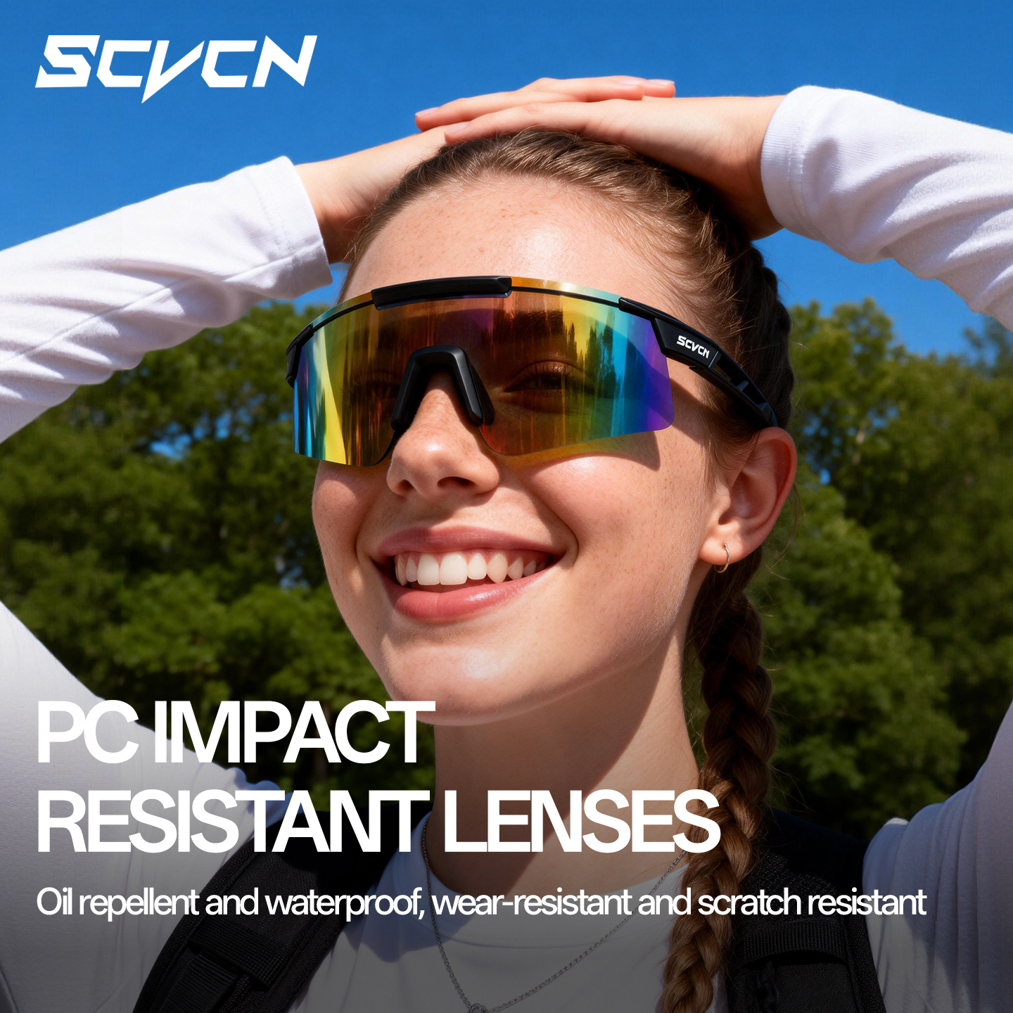 SCVCN UV400 hiking Glasses Cyc - огляд і ціна Mountain Biking Goggles