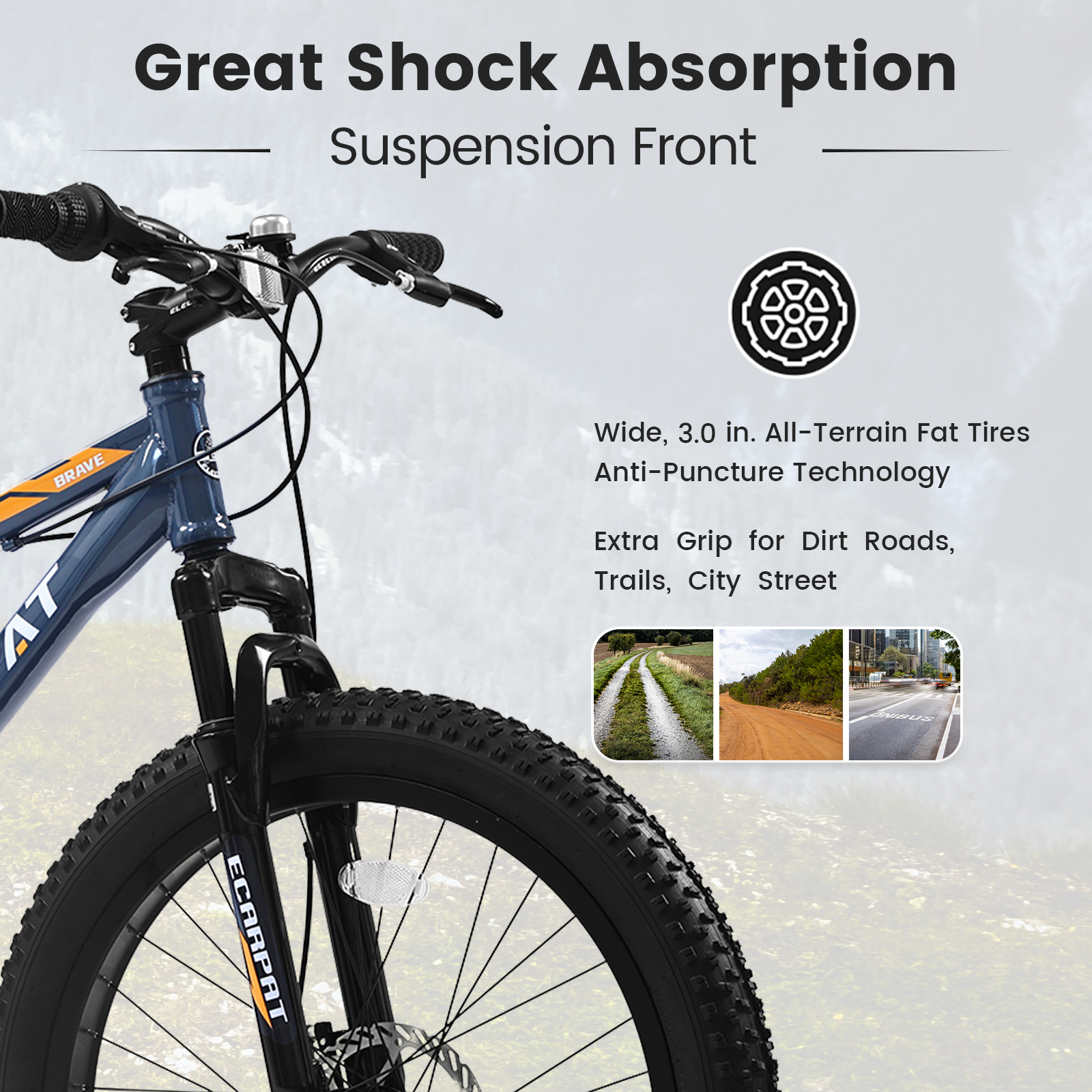 Kids Bike with 7 Speed Mountai - огляд і ціна Mountain Biking Youth