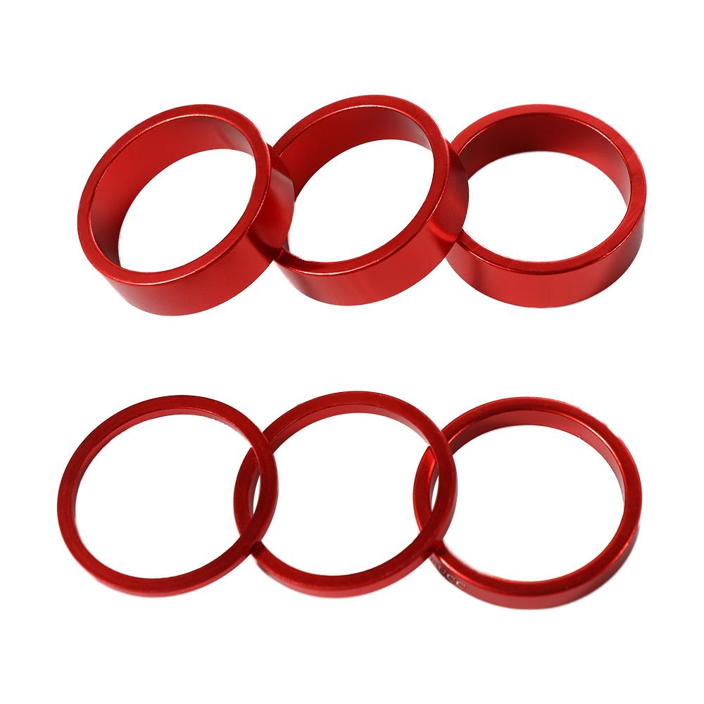 6pcs/set Headset Riser Aluminu - огляд і ціна Handlebar Riser Stem