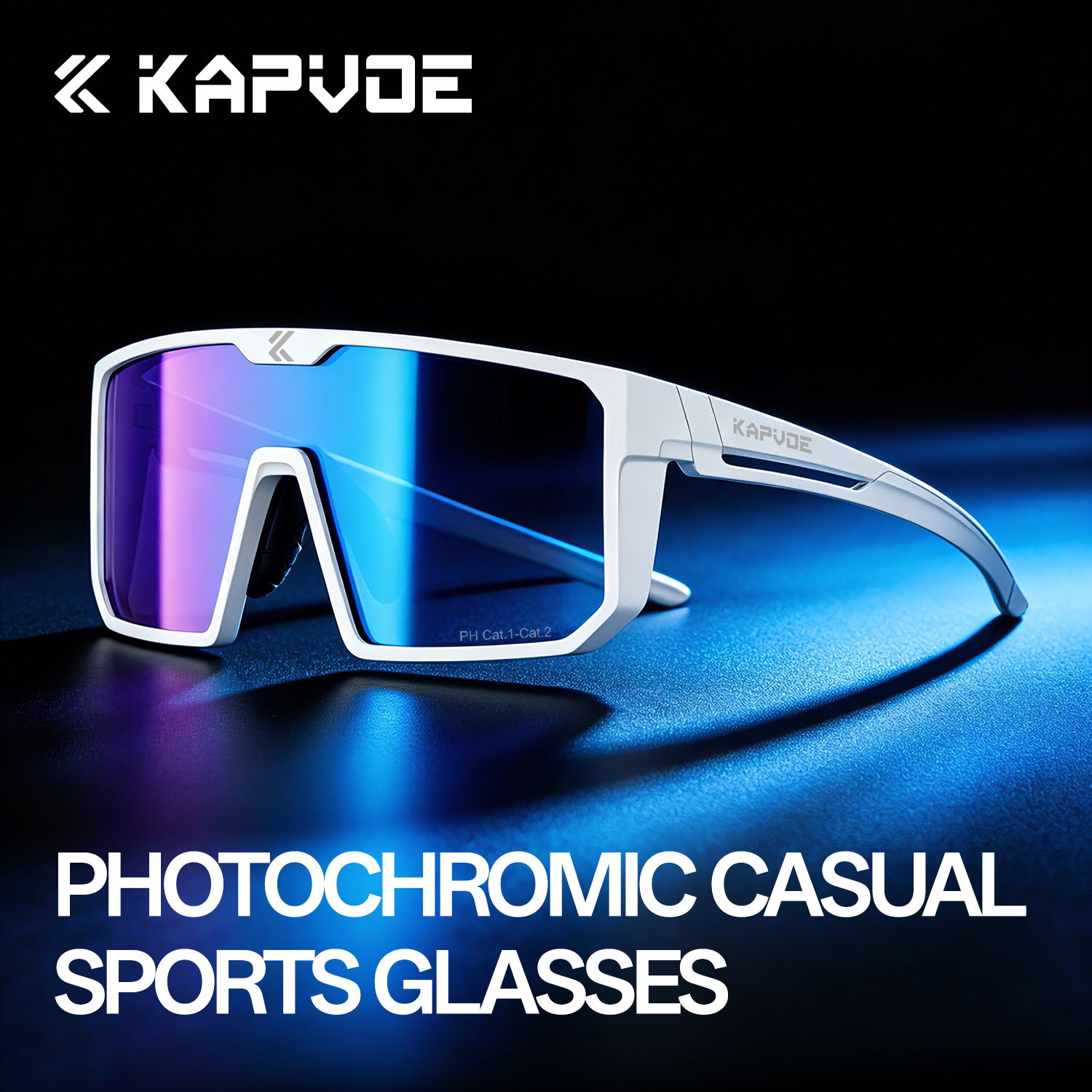 KAPVOE UV400 HD Photochromic S - огляд і ціна Mountain Biking Goggles