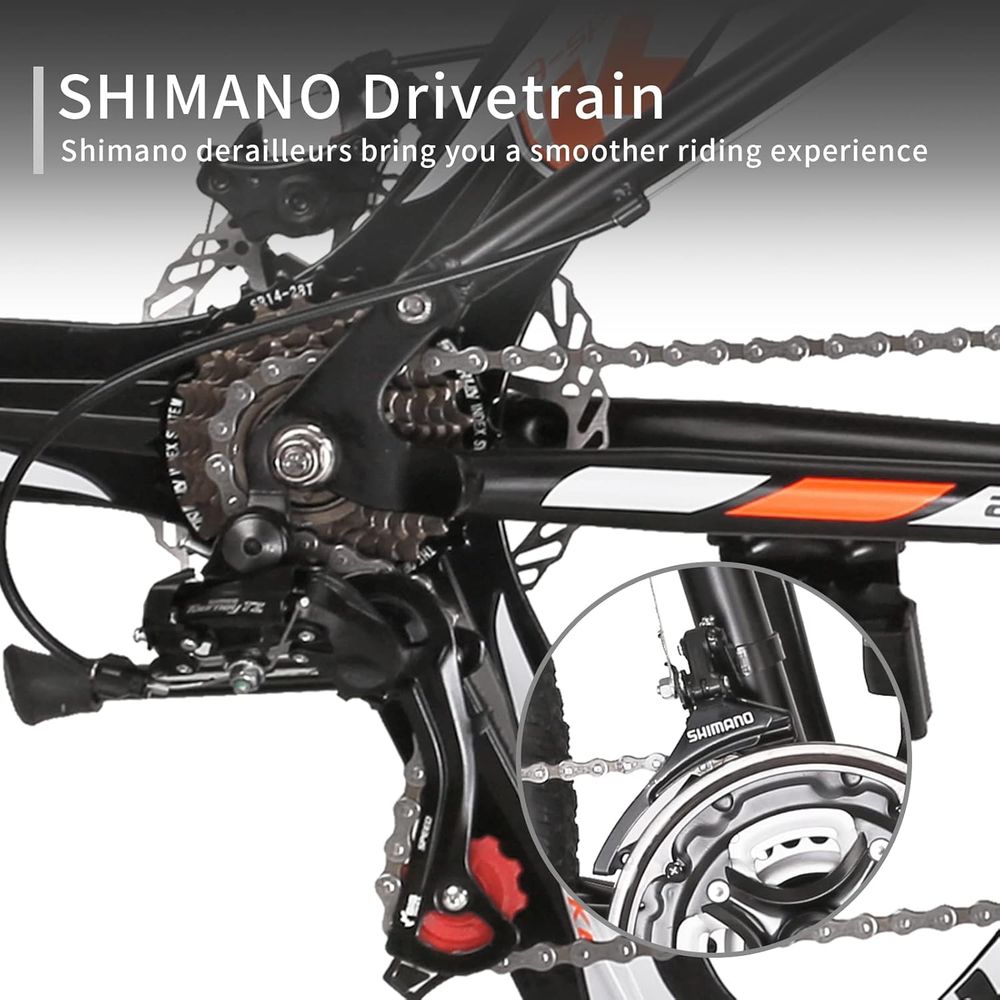 21-Speed Suspension 27.5 Hardt - огляд і ціна Mountain Biking Youth