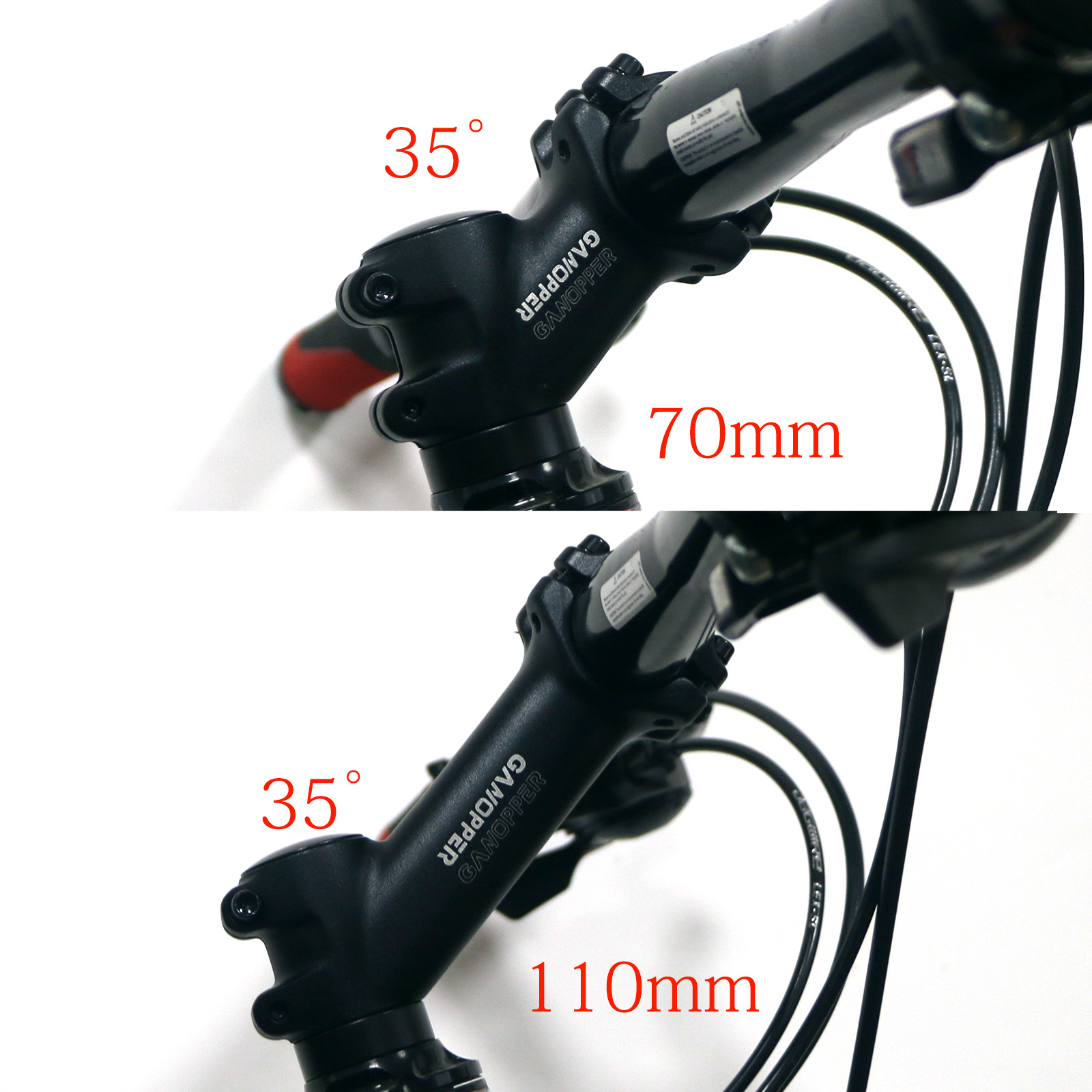 17 25 35 Degree Mountain Bike  - огляд і ціна Handlebar Riser Stem