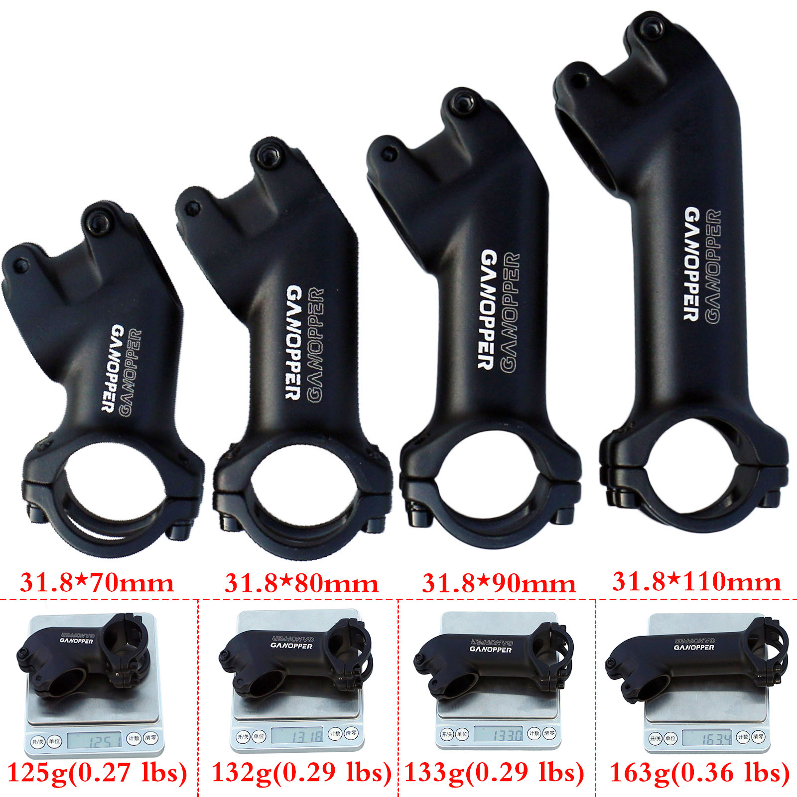 17 25 35 Degree Mountain Bike  - огляд і ціна Handlebar Riser Stem