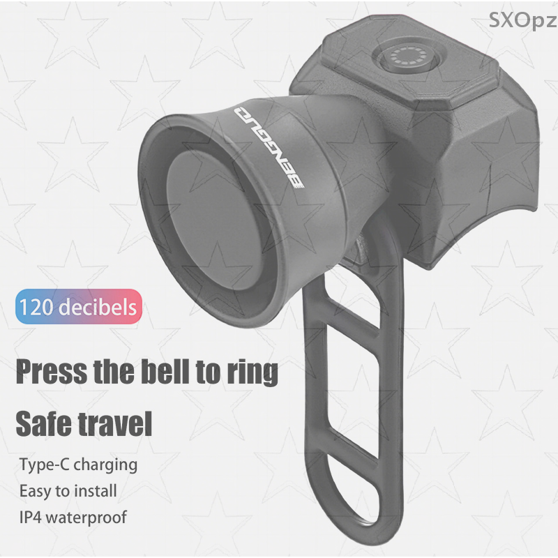 Safety Bicycle Bell, USB Charg - огляд і ціна Mountain Biking Essentials
