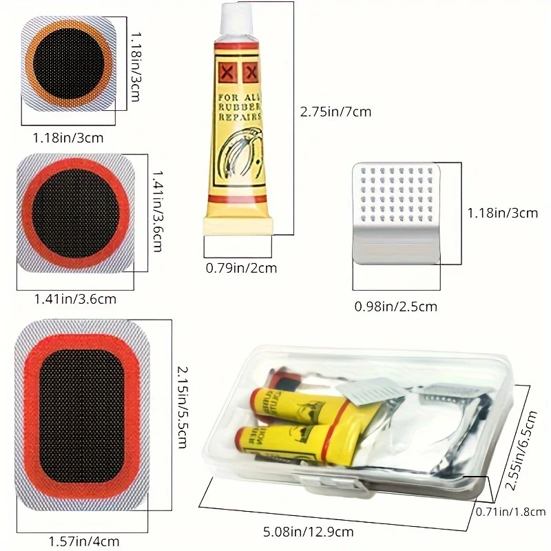 32pcs Bike Tire Repair Kit - B - огляд і ціна Mountain Biking Youtube