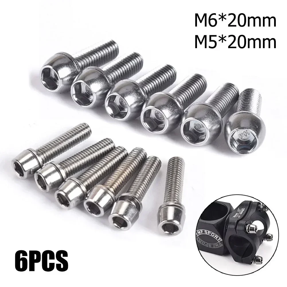 6pcs/set Bicycle Handlebar Scr - огляд і ціна Handlebar Riser Stem
