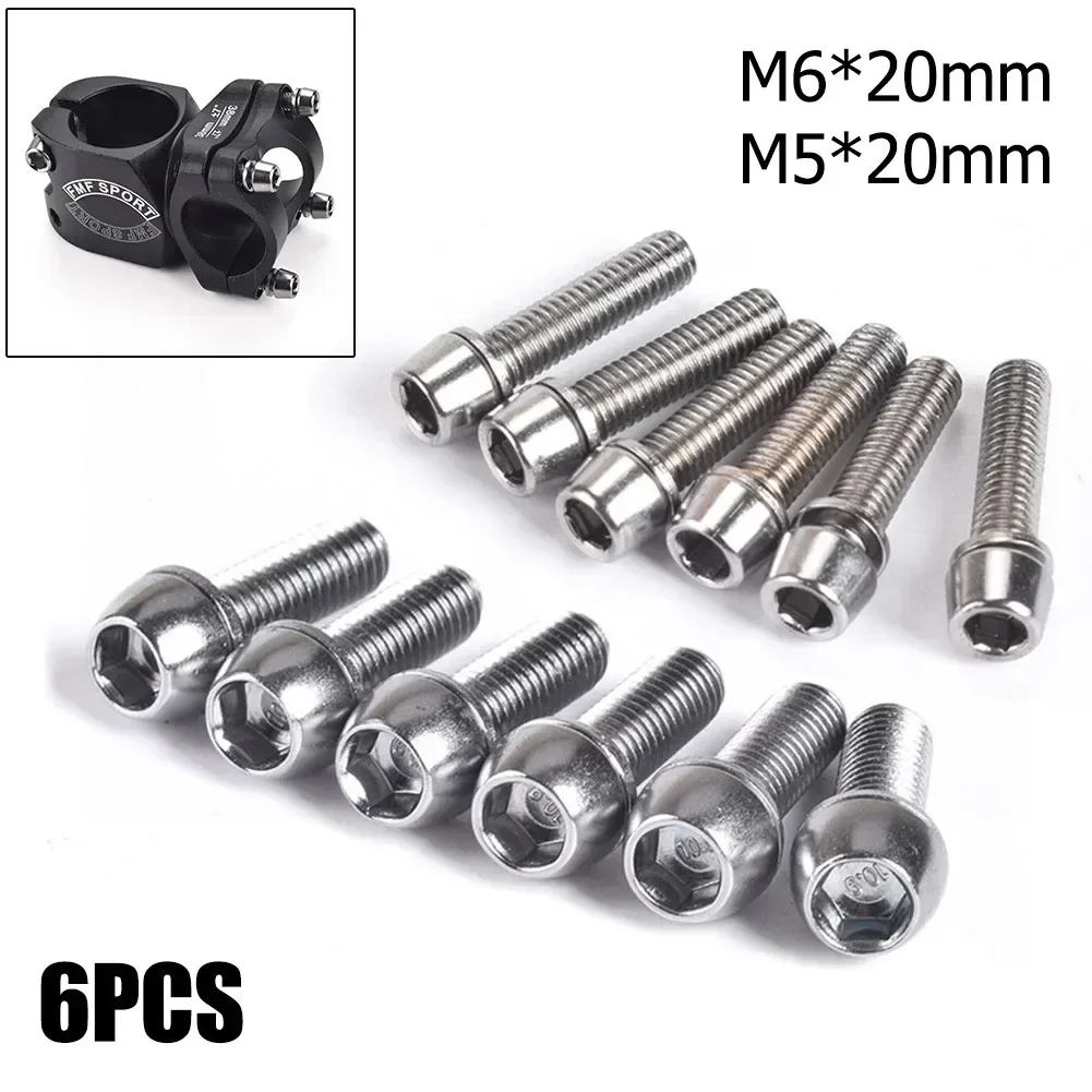 6pcs/set Bicycle Handlebar Scr - огляд і ціна Handlebar Riser Stem