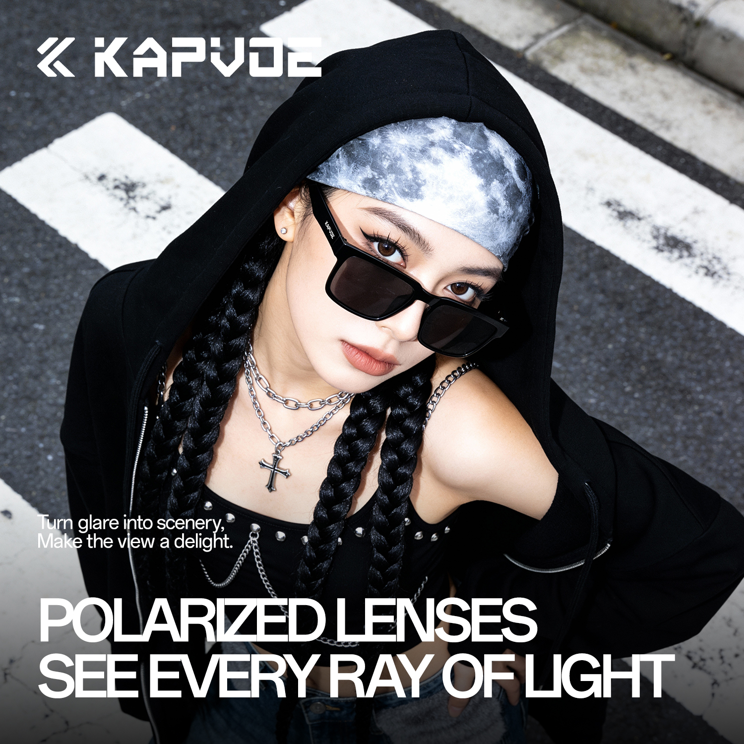 Kapvoe Cycling Glasses UV400 P - огляд і ціна Mountain Biking Goggles