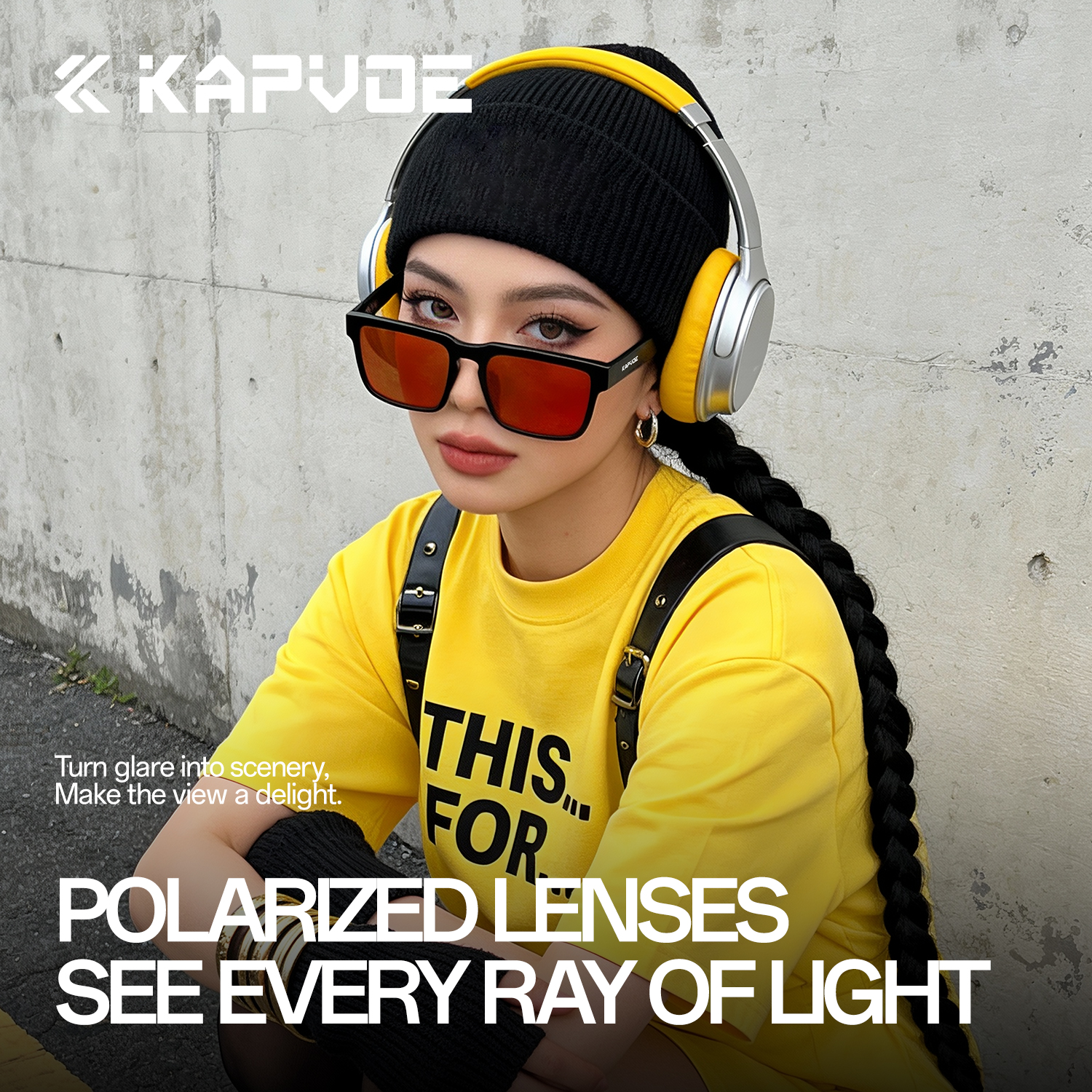 Kapvoe Cycling Glasses UV400 P - огляд і ціна Mountain Biking Goggles