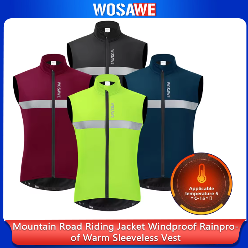 WOSAWEMen's Cycling Jacket Win - огляд і ціна Mountain Biking Vest