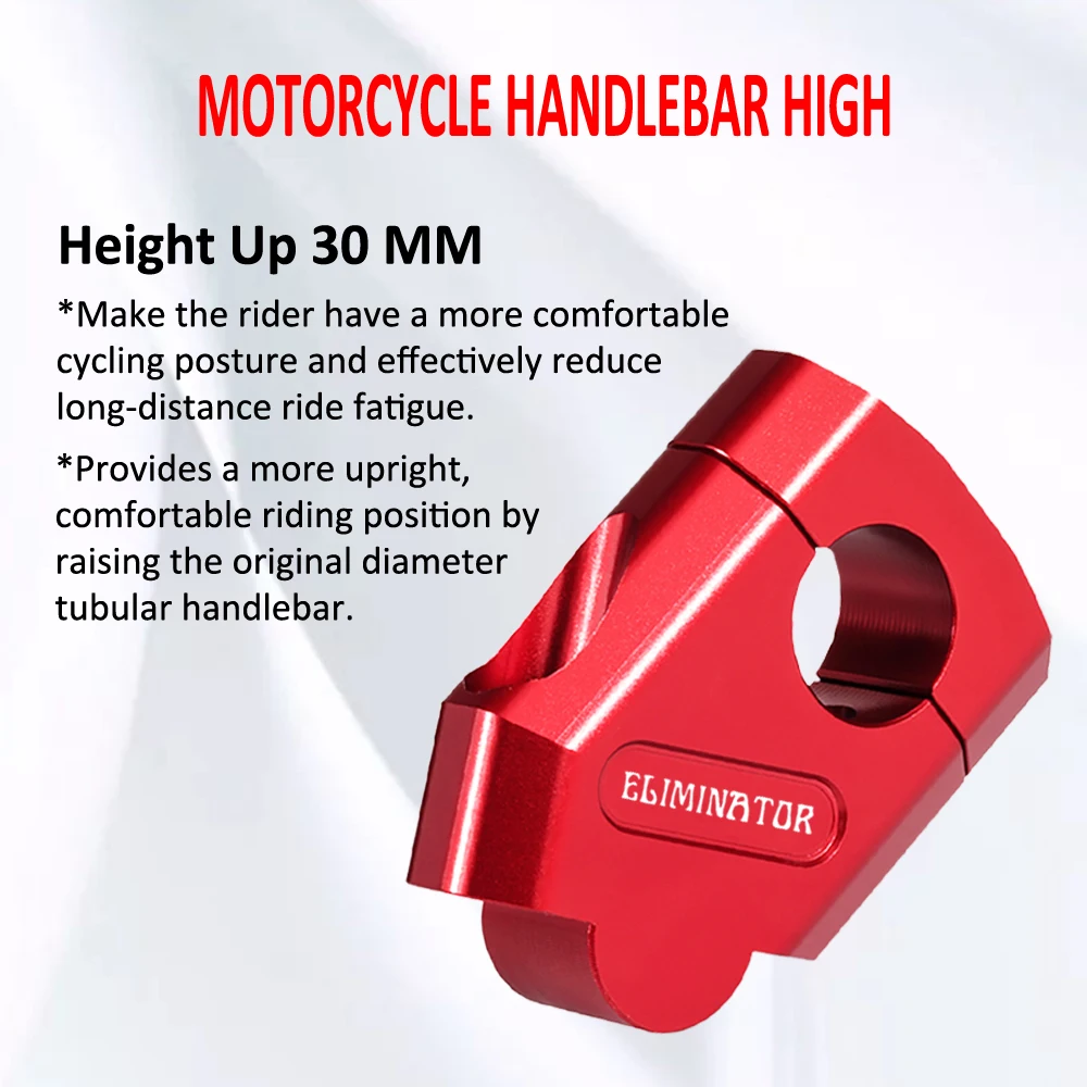 For Eliminator 500 se 2024 400 - огляд і ціна Handlebar Riser Stem