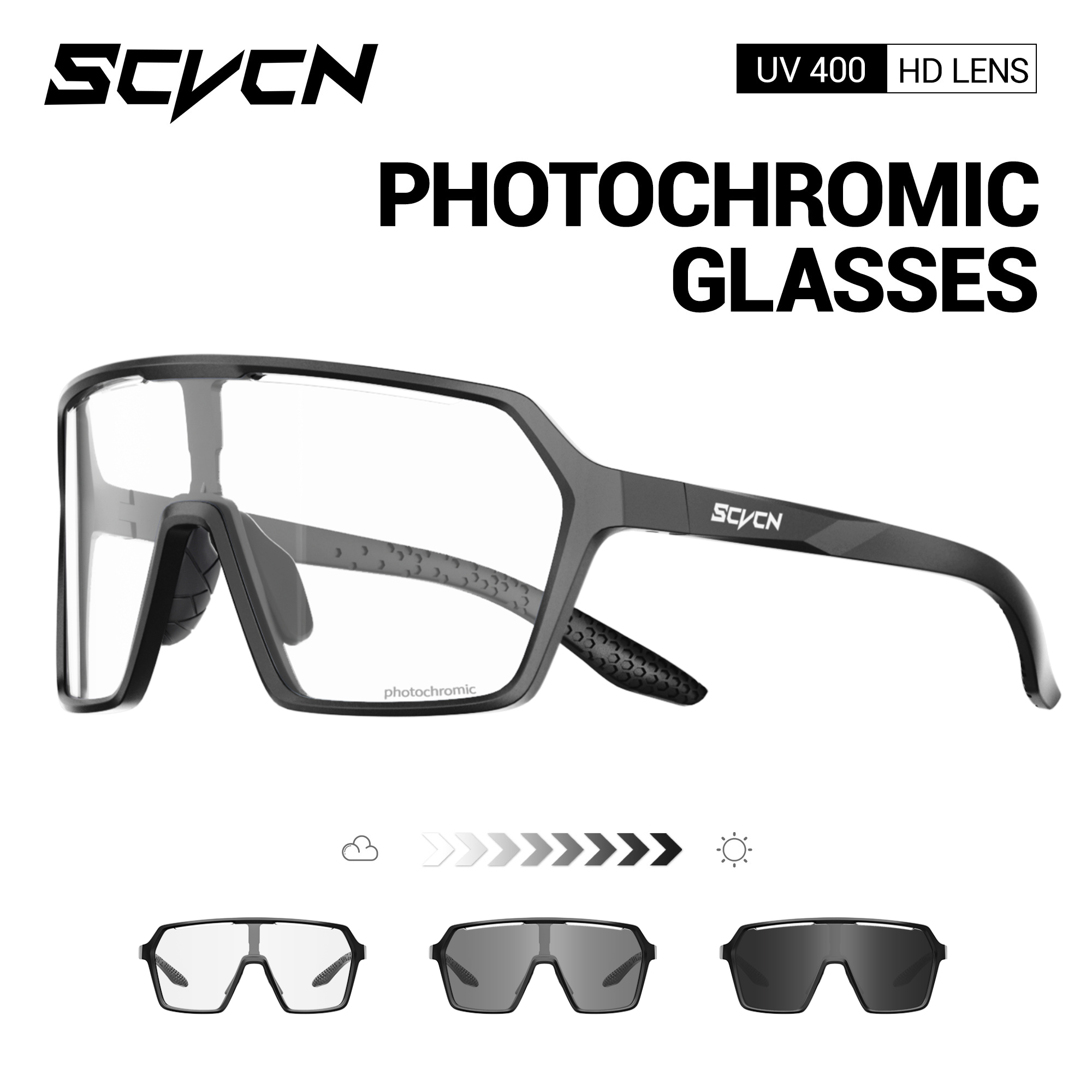 SCVCN Photochromic Hiking Eyew - огляд і ціна Mountain Biking Goggles