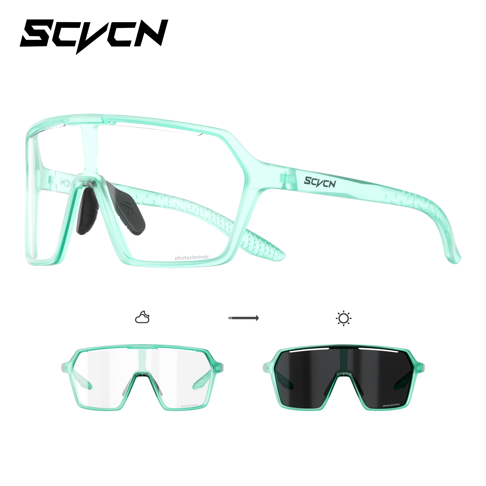 SCVCN Photochromic Hiking Eyew - огляд і ціна Mountain Biking Goggles
