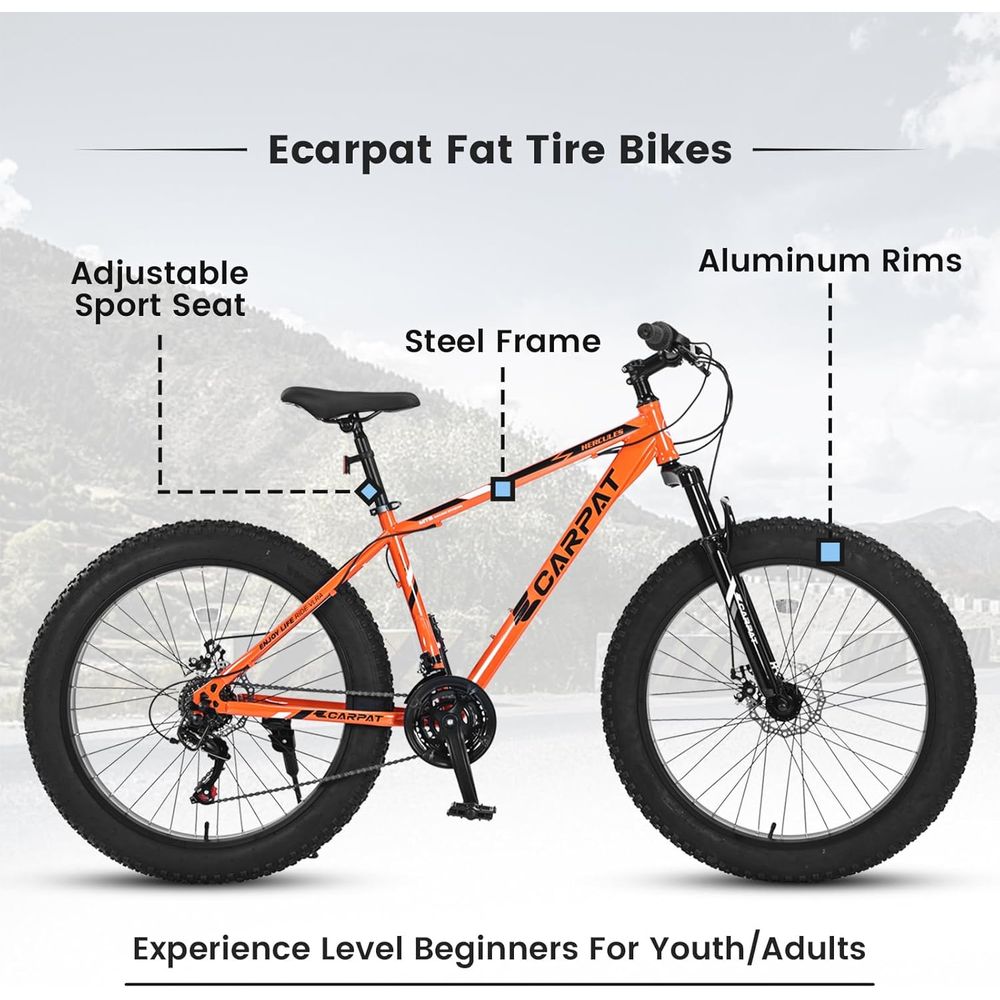 24 Inch 7-Speed Mountain Bike  - огляд і ціна Mountain Biking Youth