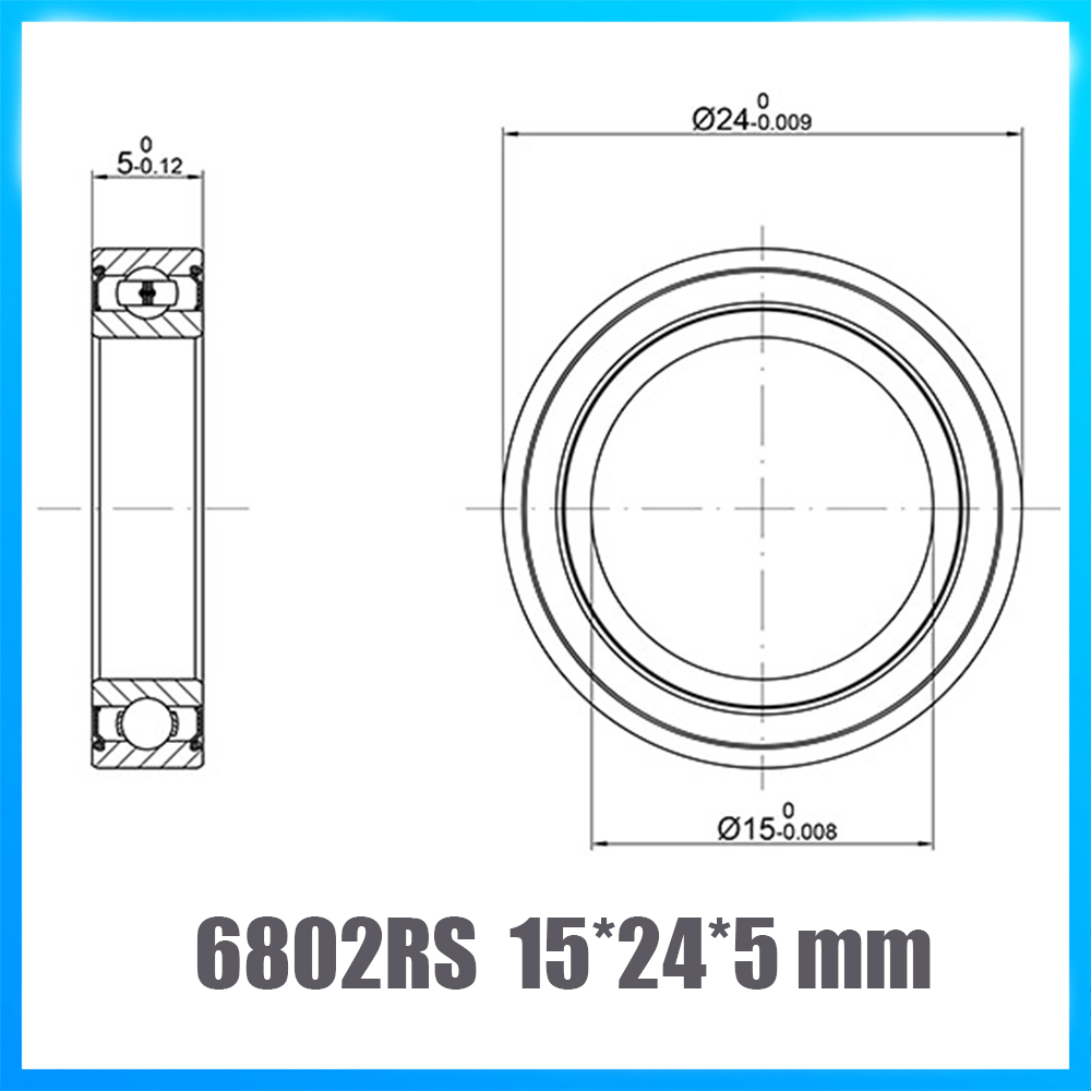 6802 Hybrid Ceramic Bearing 15 - огляд і ціна Bottom Bracket Press