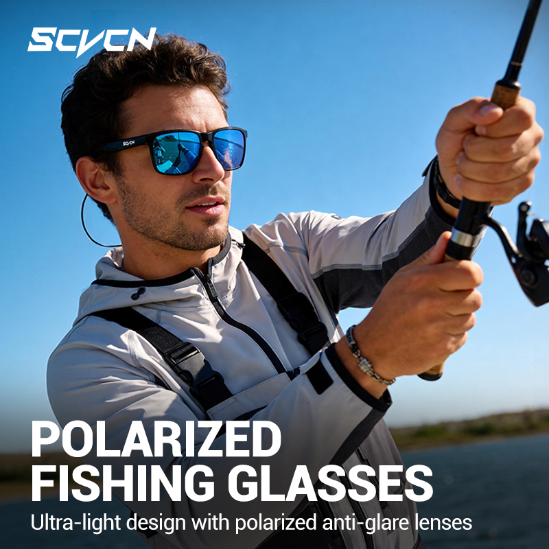 SCVCN Polarized Fishing Sungla - огляд і ціна Mountain Biking Goggles